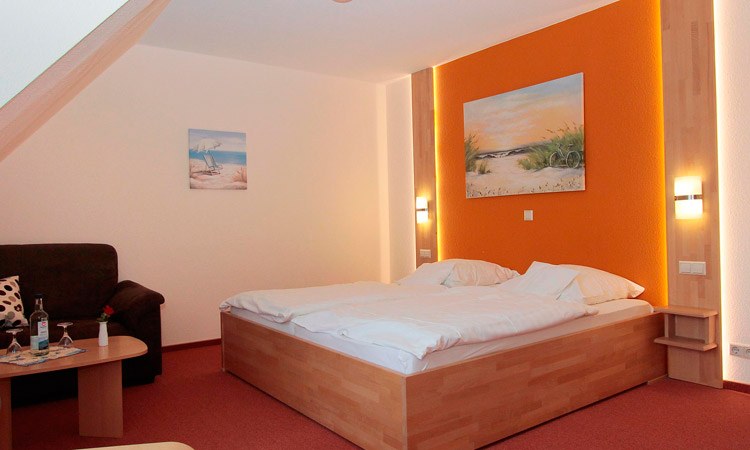 modernes Hotelzimmer
